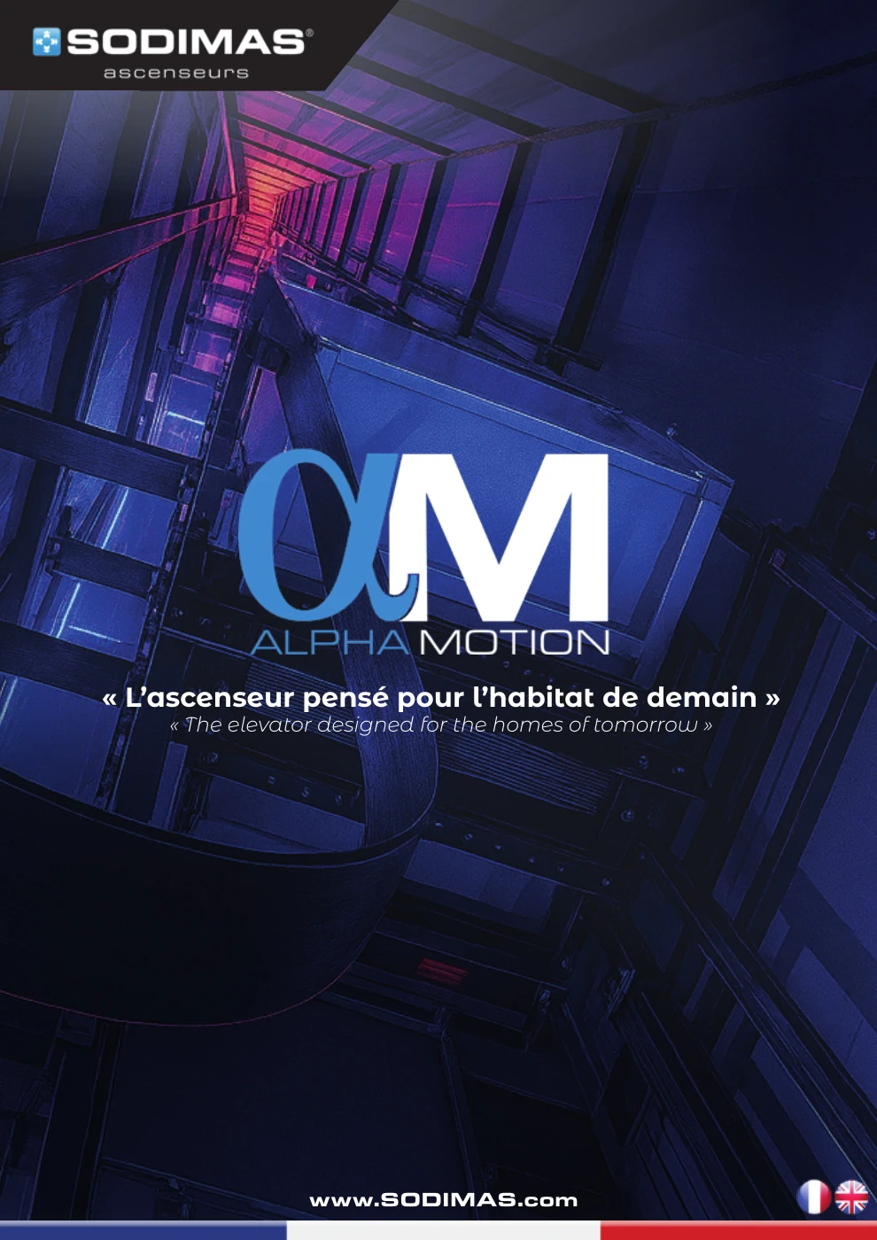 Cover of the SODIMAS ALPHA Motion manufacturer catalogue