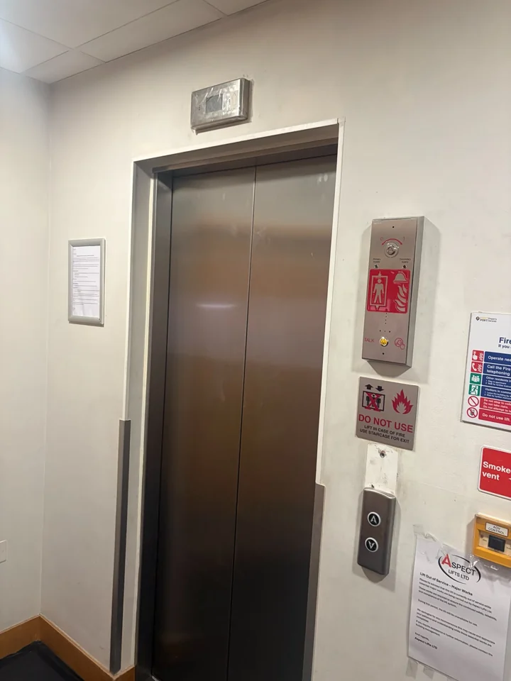 New landing fixtures and firefighting intercom system at Neville House